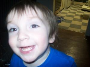 Nehemiah's smile can brighten most days.