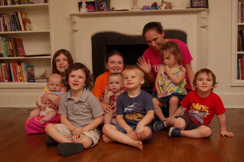 The Smith cousins - plus my sister-in-law, Jen, since my niece needed mama ;) 