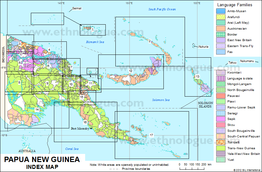 PNG Language Map