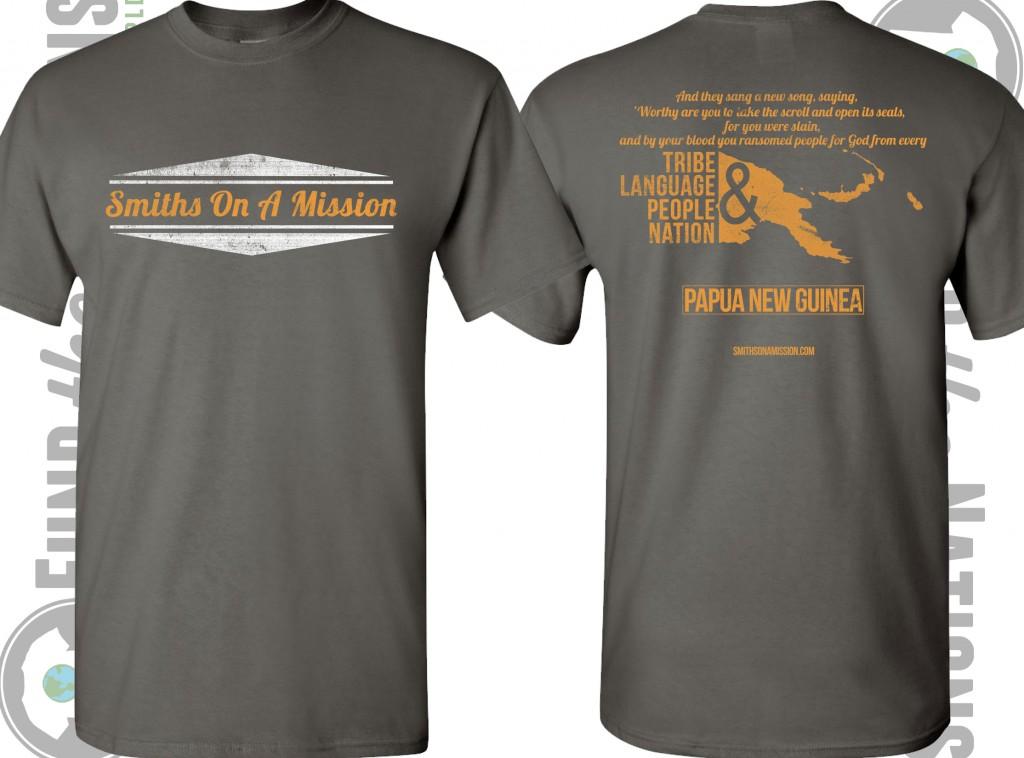 Shirts designed by Fund the Nations - a great company with a great heart!