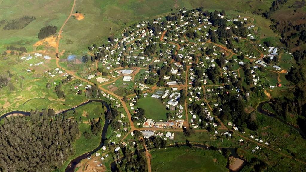 Aerial view of Ukarampa Center