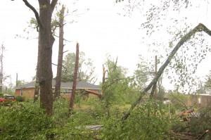 Wider shot of directly across the street.
